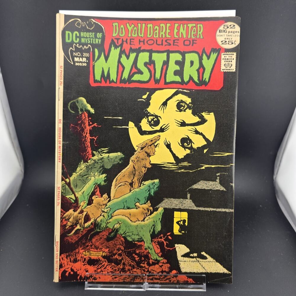 House of Mystery #200 (1972 DC) FN 6.0 Mike Kaluta Cover Bronze Age Horror Raw